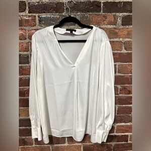 Banana Republic XL Elegant White Women's Blouse